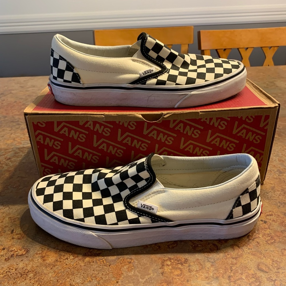 Vans Classic Checkered Slip-On Sneakers